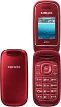 Samsung GT-E1272 - GSM - Klaptelefoon - Seniorentelefoon - Simlockvrij - Rood