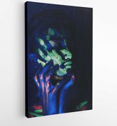 Onlinecanvas - Peinture - Pexels Art Vertical Vertical - Multicolore - 115 X 75 Cm