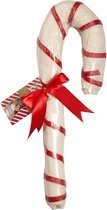 Candy Cane XL Chiens Party Chew Stick Peau de vache Cadeau de Noël Chien Cadeau d'anniversaire Cadeau Os