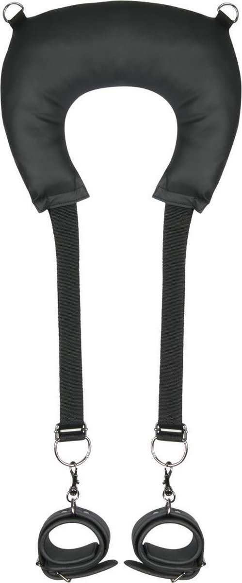 Goedkoopste EasyToys - Pillow en Ankle Cuffs - Duurzaam - Bondage Set - Bondagetouw - Enkelboeien - BDSM Set - BDSM Toys - Rollenspel Erotiek - Erotisch Spel - Sex Toys voor Vrouwen en Mannen - Zwart