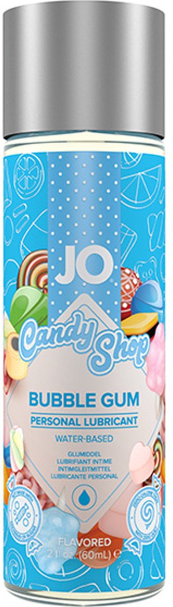 Goedkoopste System JO - Candy Shop H2O Bubblegum Glijmiddel - 60ml