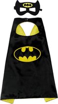 Batman cape + masker / verkleed pak / verkleedkleding / verkleden kind / superheld / vleermuisheld