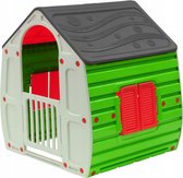 Tuin speelhuis voor kinderen Enero Toys groen / grijs