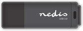 Nedis Flash Drive - 128 GB - USB Type-A - Leessnelheid: 80 MB/s - Schrijfsnelheid: 10 MB/s