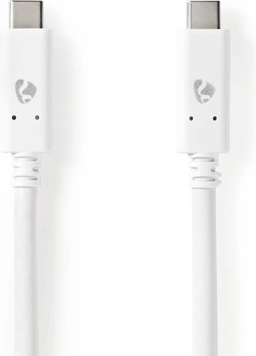 NEDIS CCGW64750WT10 USB-Kabel 1,00 m Wit
