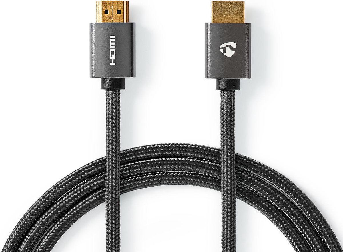NEDIS CVTB34000GY10 HDMI-kabel 1,00 m 1.00 m
