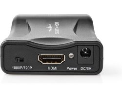 Nedis HDMI-Converter - Scart Female - HDMI Output - 1-weg - 1080p - 1.2 Gbps - ABS - Zwart