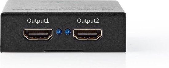winnaar Fabel Absoluut Nedis HDMI™-Splitter | 2 poort(en) | HDMI™ Input | 2x HDMI™ Output |  4K@60Hz | 18 Gbps... | bol.com