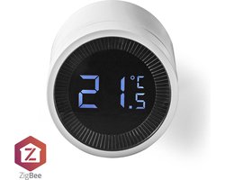 Nedis SmartLife Radiatorbediening - Zigbee 3.0 - Batterij Gevoed - LCD - Android / IOS