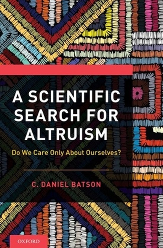 A Scientific Search for Altruism - cover