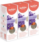 Bolsius True Scents - Geurstokjes - Lavendel - 3 stuks - Voordeelverpakking - 45ml