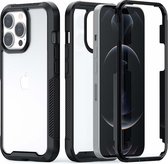 Casecentive Shockproof case geschikt voor iPhone 13 Pro Max - clear