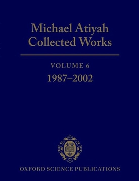 Michael Atiyah Collected Works - cover