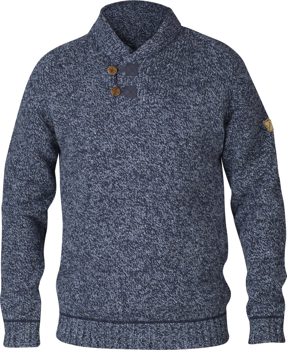 Fjallraven Lada Sweater Men Outdoortrui Heren Dark Blauw