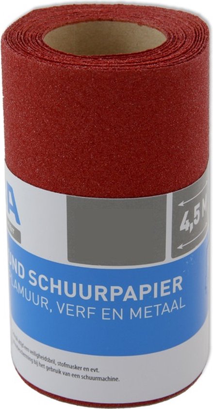 Miady Sandpaper assortment, grit 120 to 3000, 23 x 9 cm, 36 sheets in