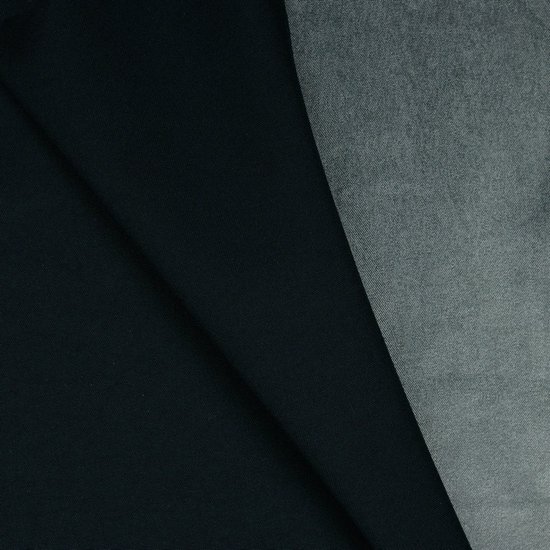 Tissu imperméable - 147cm de large - Zwart - 10 mètres