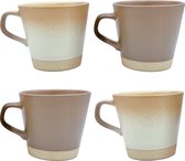 Lavandoux - Eco - Mokken - Ceramic - Beige - 350 ml - set van 4