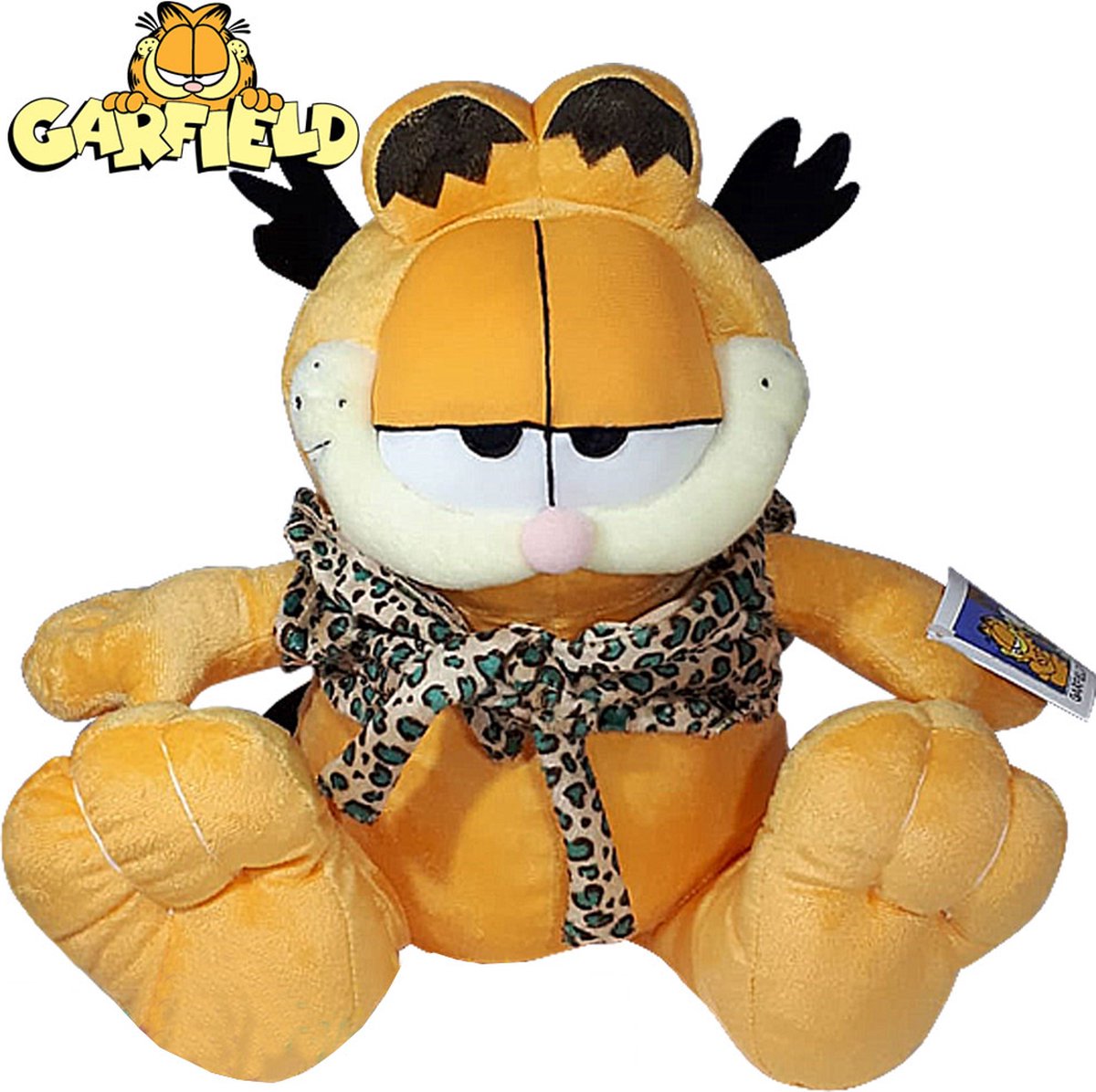 Garfield Pluche Knuffel Panterprint 45 cm | Garfield Plush Toy | Garfield  Peluche... | bol.com