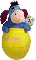 Disney Iejoor ezel van Winnie the Pooh Pluche Knuffel 30 cm | Ezel in Honing pot Plush Toy | Peluche Knuffel | Knuffels (Winnie de Poeh Iejoor Knorretje Tijgertje) voor kinderen en