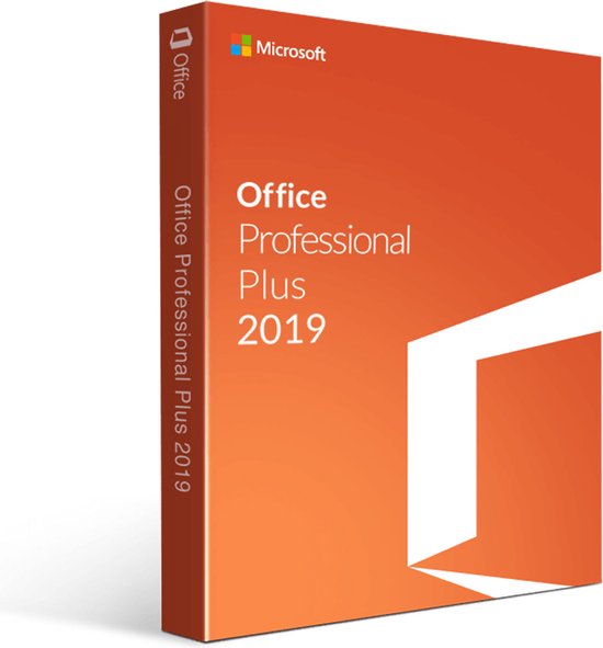 Microsoft Office Professional Plus 2019 - Levenslange Licentie - Download voor Windows 10 of 11