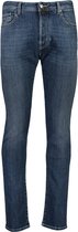 Jacob Cohën Jeans Blauw Getailleerd - Maat W32 - Heren - Herfst/Winter Collectie - Katoen;Polyester;Elastaan