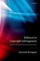 Defences to Copyright Infringement