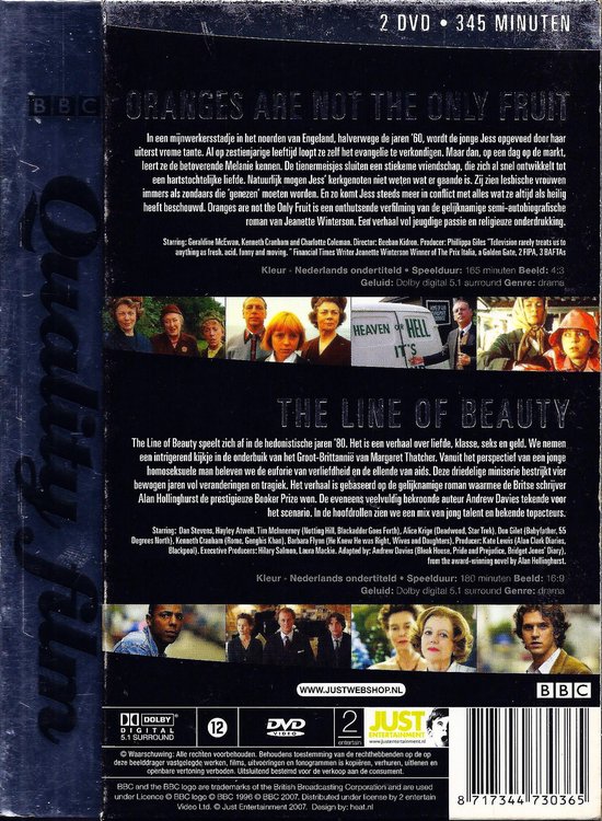 Oranges Are Not The Only Fruit / Line Of Beauty (Dvd), Geraldine McEwan