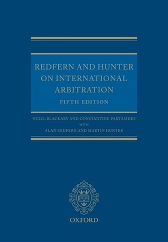 Redfern and Hunter on International Arbitration - cover