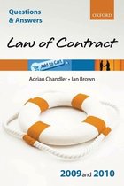 Q & A Law of Contract 2009 and 2010
