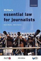 Mcnae's Essential Law For Journalists