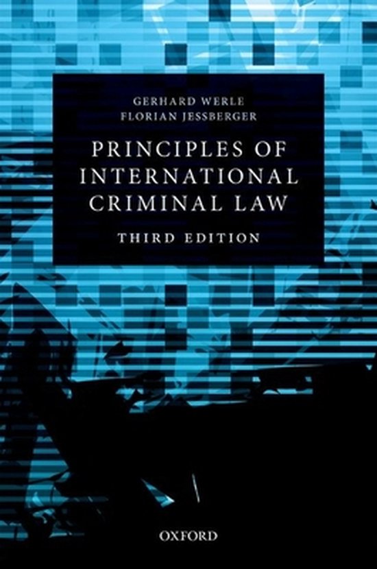 Principles of International Criminal Law - cover