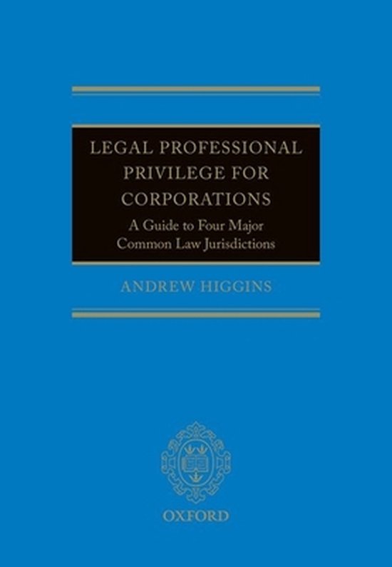 Legal Professional Privilege For Corporations - cover