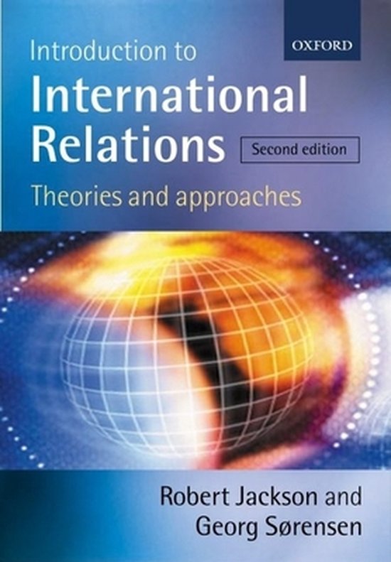 Introduction to International Relations 9780199260584 Jackson