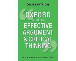 Omslag van Oxfd Gde To Efect Argumen & Critic Think