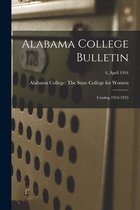 Alabama College Bulletin: Catalog 1954-1955; 4, April 1954