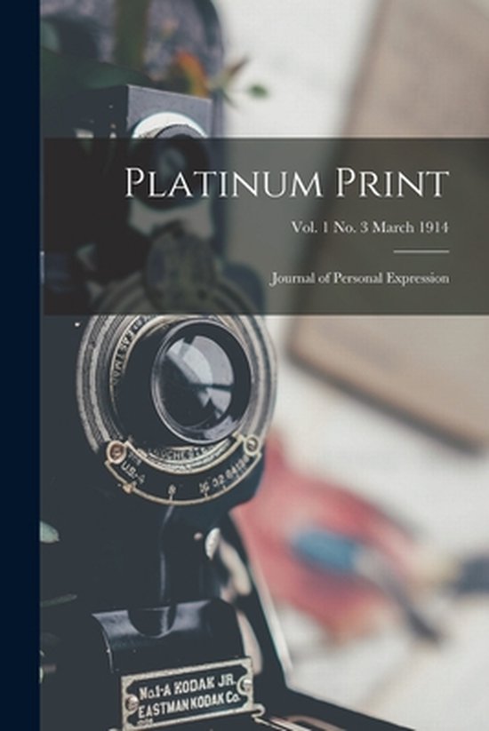 Platinum Print - cover