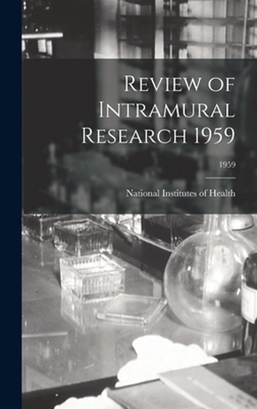 Review of Intramural Research 1959; 1959 - cover
