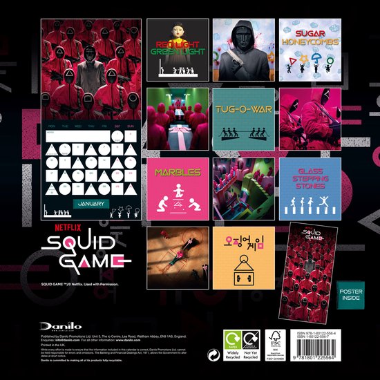 Squid Game Kalender 2022