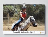 Paardrij kalender 2023 | 35x24 cm | jaarkalender 2023 | Wandkalender 2023