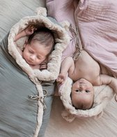 Wikkeldeken Babyshower Nude Roze - Extra zacht en warm - Duurzam - Geschikt voor Autostoel en Maxi Cosi