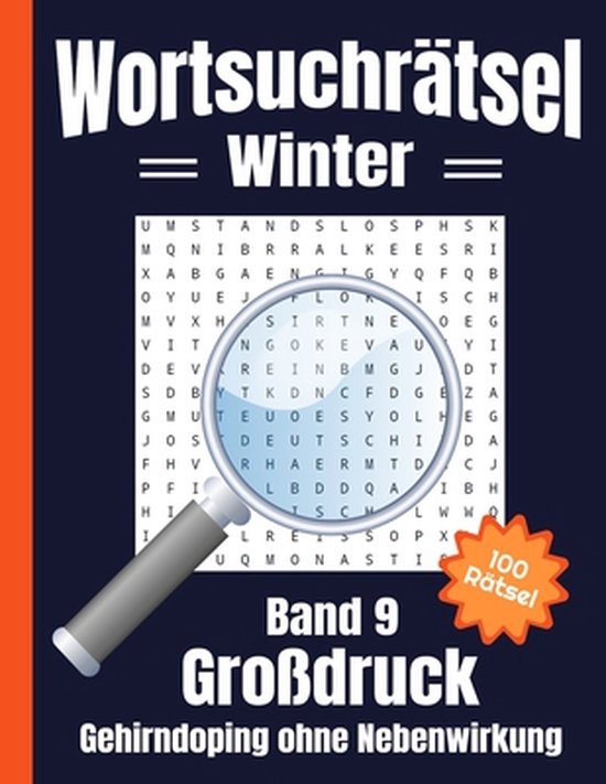 Wortsuchrätsel Großdruck - Winter - cover
