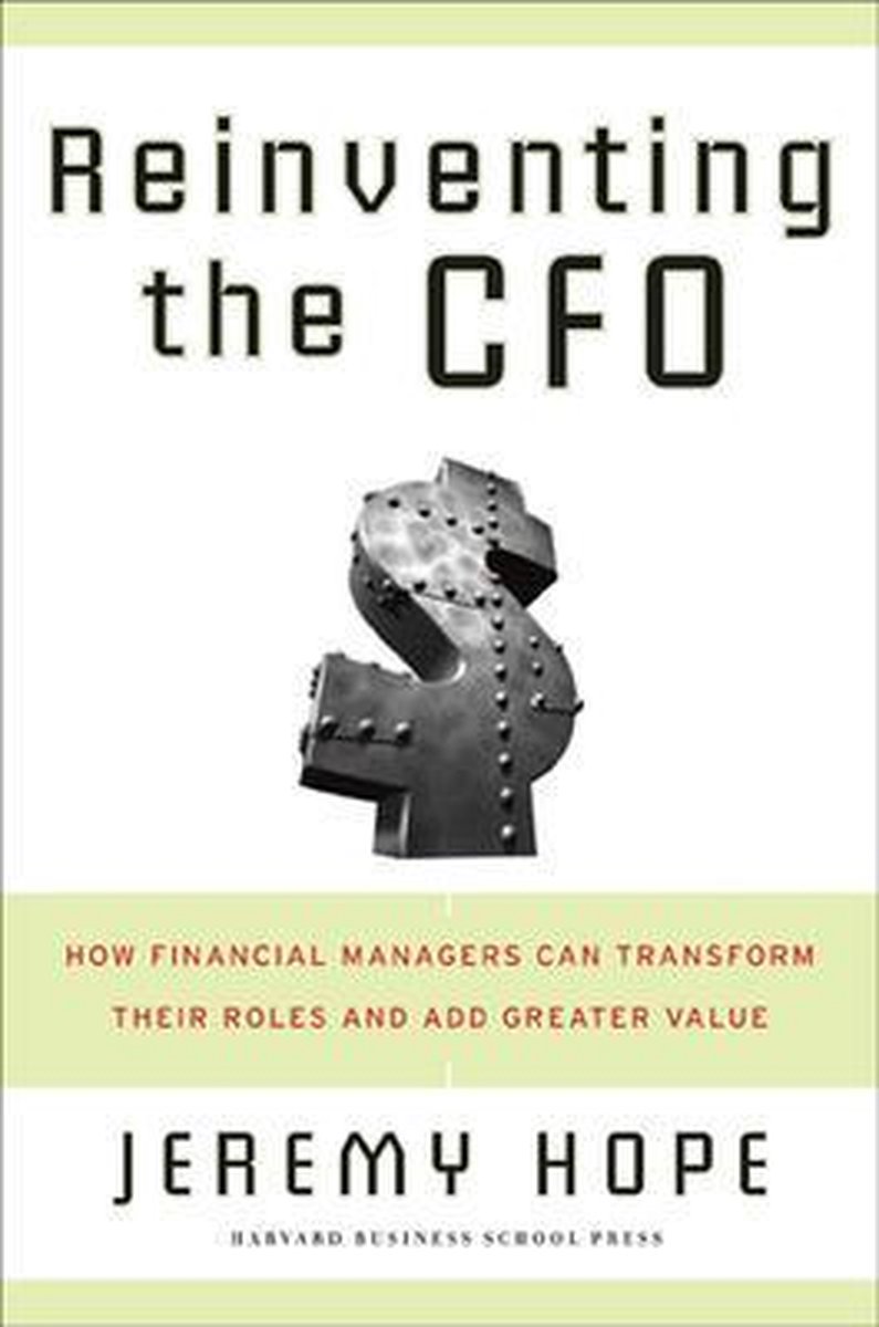 Omslag van Reinventing the Cfo