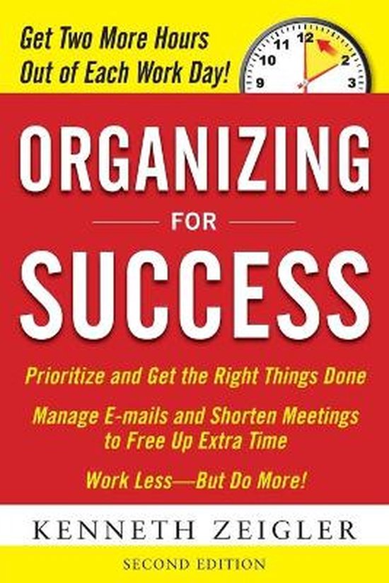 Organizing For Success - cover