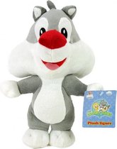 Looney Tunes Baby Sylvester Pluche Knuffel 30 cm | Looney Tunes Plush Toy | Looney Tunes Peluche Knuffel | Knuffel voor kinderen en baby | Looney Tunes and friends plush | Taz, Twe