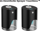 2x Desinfectie Sprayer Touchless™ | Automatische Alcohol dispenser | Alcoholsprayer | Desinfecteren | Desinfectie | Black