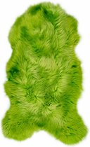 ZILTY WOOL® merino schapenvacht - Large / Groot (ca. 105 cm lang x 70 cm breed) - Appel groen