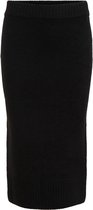 Vila VIMELIA PENCIL KNIT SKIRT/SU Dames Black  - maat M