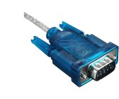 Verloopkabel | USB Naar RS232 Serial 9 Pin | Inclusief Serial Male Naar Female Adapter