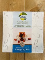 Turkish Delight - Dubbel geroosterde Turks fruit Met Pistache- Lokum