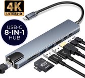 Premium Goods 8-in-1 USB C Hub – USB 3.0 – 4K UHD HDMI - Ethernet - Hubs - Usb-Hubs - 65w